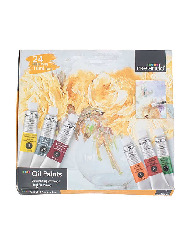 CRELANDO öljyvärisetti - Askartelu - 10105487394 - 0