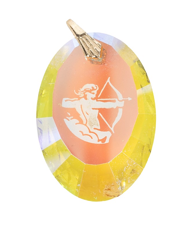 Lasinen jousimies amuletti - Askartelu - 10105487435 - 1