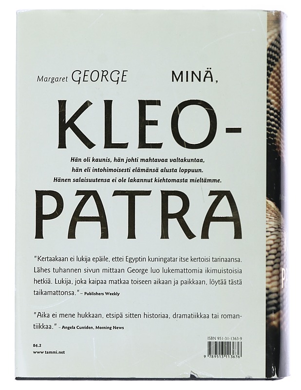 Minä, Kleopatra - George, Margaret - Elämäkerrat ja muistelmat - 10105487440 - 1