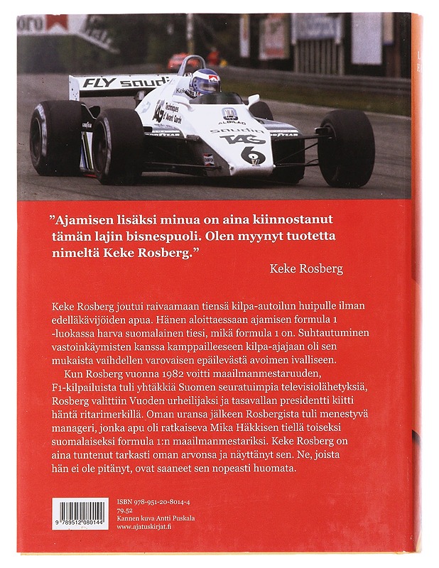 Keke Rosbergin elämä ja ajot - Lasse Erola - Elämäkerrat ja muistelmat - 10105487478 - 1