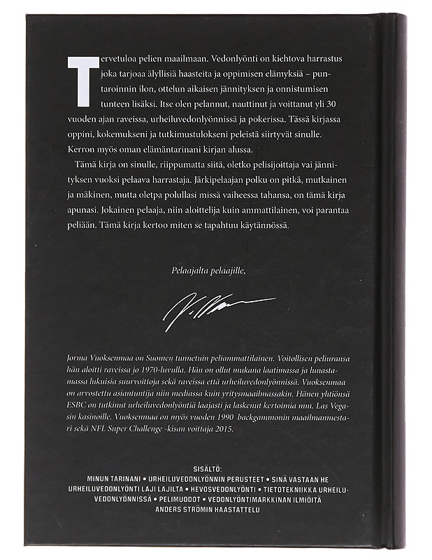 Pelaajalta pelaajille - Vuoksenmaa, Jorma - Tietokirjat ja oppaat - 10105487500 - 1