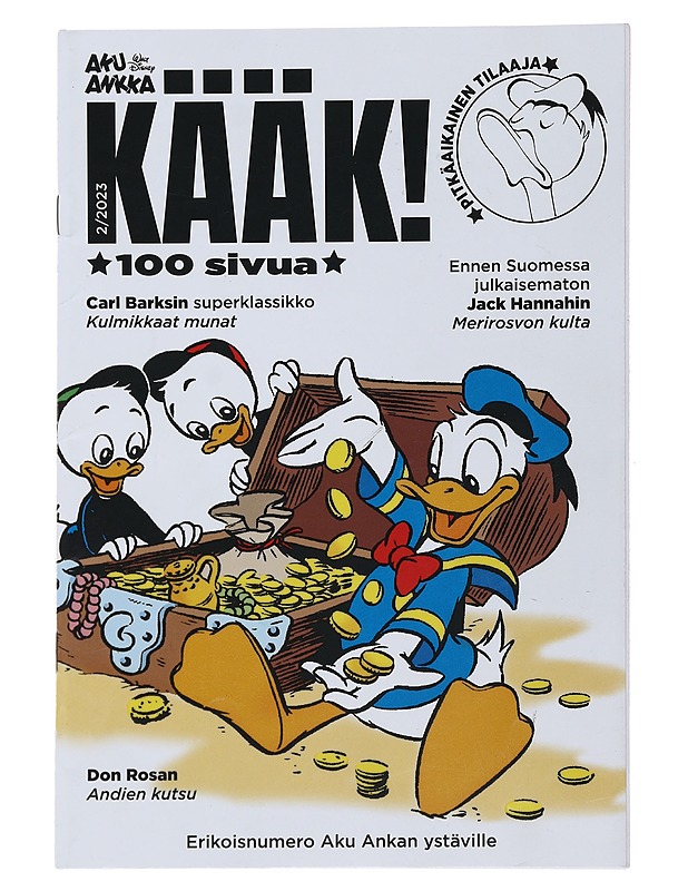 Aku Ankka: Kääk! - Disney, Walt - Sarjakuvat - 10105487513 - 0
