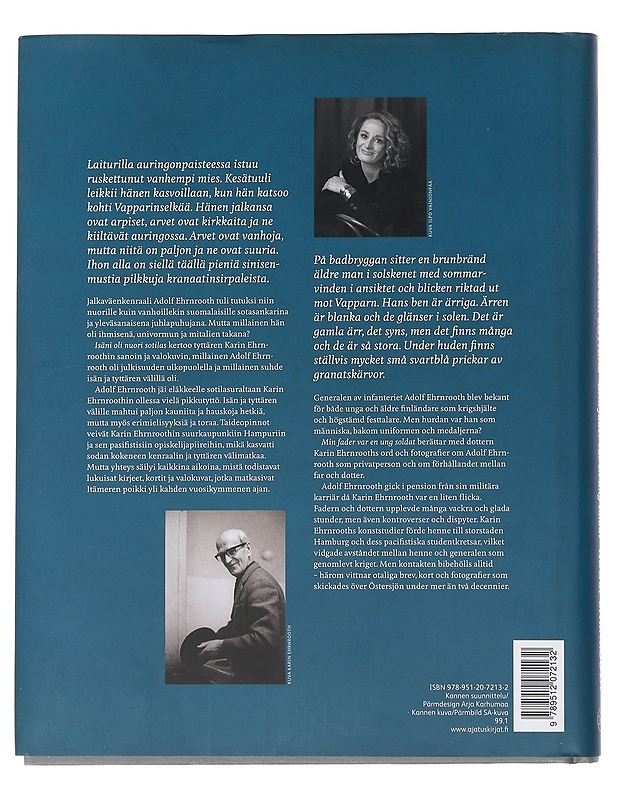Isäni oli nuori sotilas - Ehrnrooth, Karin - Elämäkerrat ja muistelmat - 10105487527 - 1