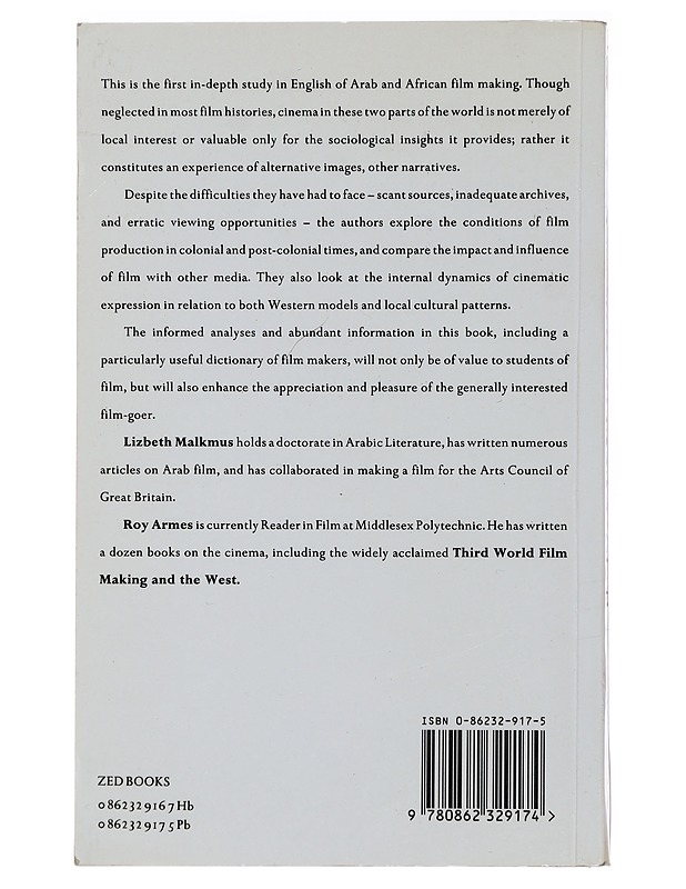 Arab & African film making - Lizbeth Malkmus - Taide- ja kulttuurikirjat - 10105487545 - 1