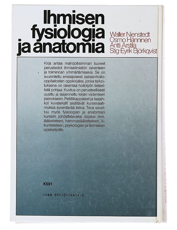 Ihmisen fysiologia ja anatomia - Tietokirjat ja oppaat - 10105487563 - 1