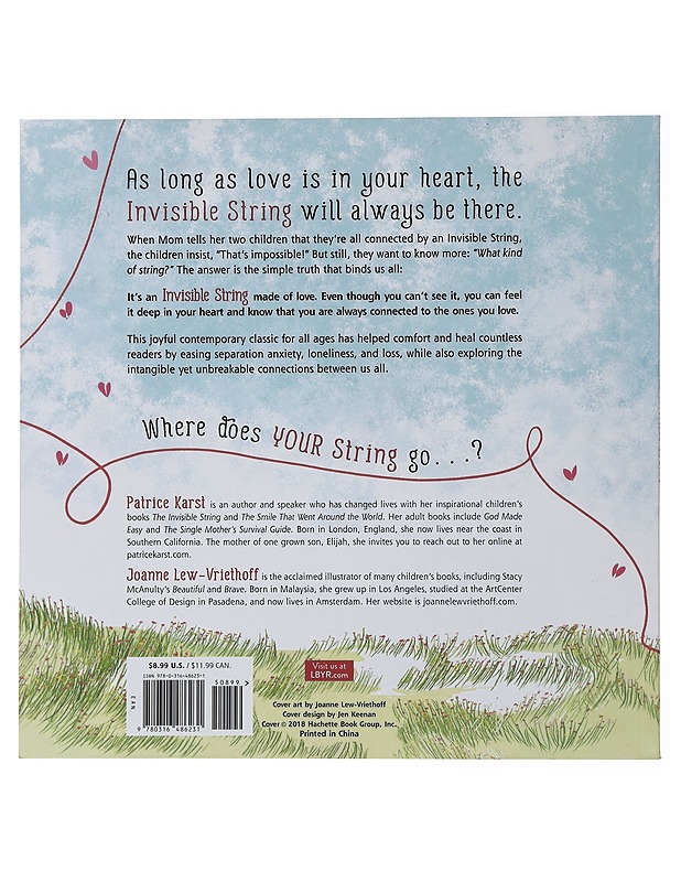 The invisible string - Karst, Patrice - Lastenkirjat - 10105487566 - 1