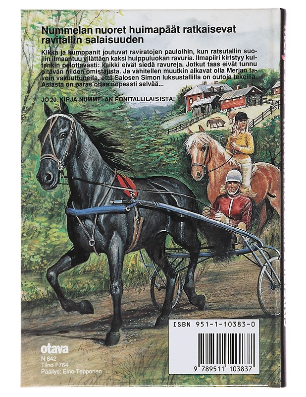 Mustan hevosen salaisuus - Merja Jalo - Nuorten kirjat - 10105487572 - 1