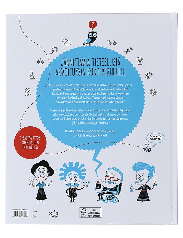 Ratkaisetko arvoituksen? : 25 visaista tieteellistä arvoitusta - Gallo, Ana - Nuorten kirjat - 10105487579 - 1