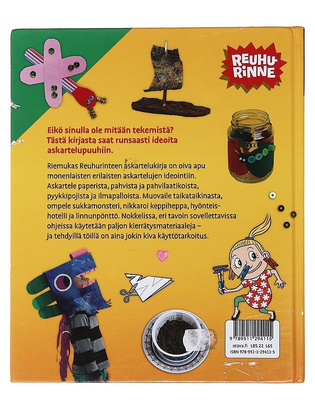 Askartelukirja - Luukkanen, Anne - Lastenkirjat - 10105487629 - 1