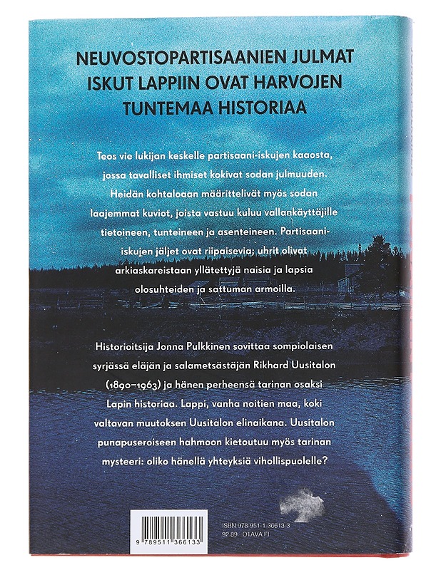 Punainen pusero : Lappi partisaanien armoilla - Jonna Pulkkinen - Elämäkerrat ja muistelmat - 10105487635 - 1