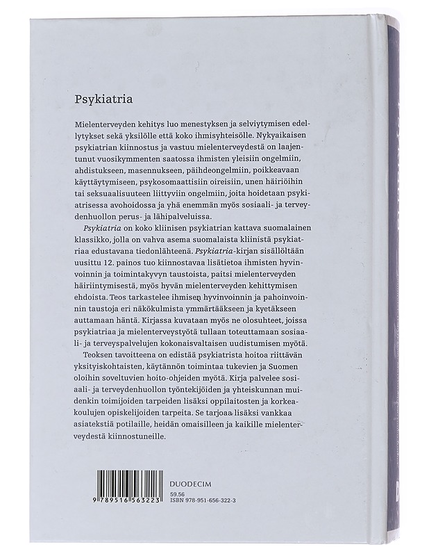 Psykiatria - Lönnqvist, Jouko - Tietokirjat ja oppaat - 10105487645 - 1