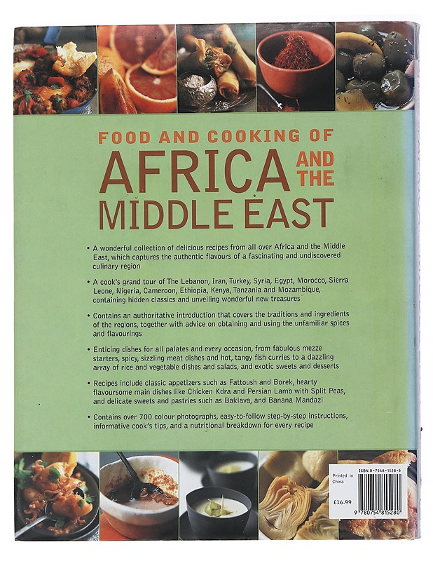 Food and cooking of Africa and the Middle East : a fascinating journey through rich and diverse cuisines : the culinary history, the ingredients, the techniques and over 150 authen - Ruokakirjat - 10105487684 - 1