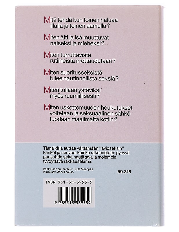 Nautitaan toisistamme : parisuhteen iloinen arki - Dagmar Almquist O'Connor - Tietokirjat ja oppaat - 10105487683 - 1