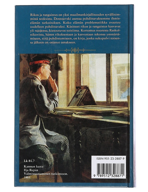 Rikos ja rangaistus - Dostojevski, F. M. - Romaanit ja novellit - 10105487694 - 1