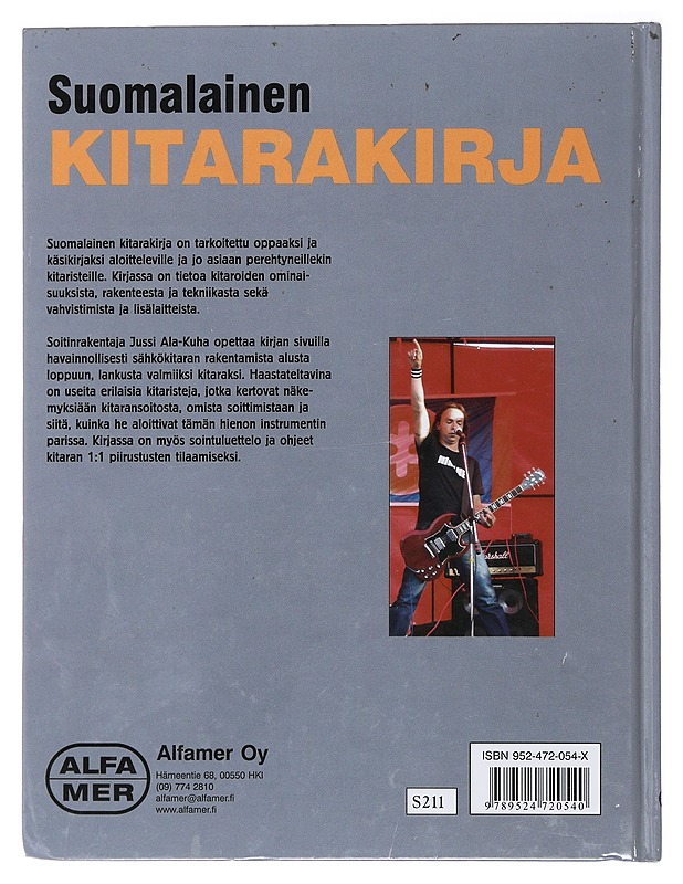 Suomalainen kitarakirja - Ala-Kuha, Jussi - Tietokirjat ja oppaat - 10105487703 - 1