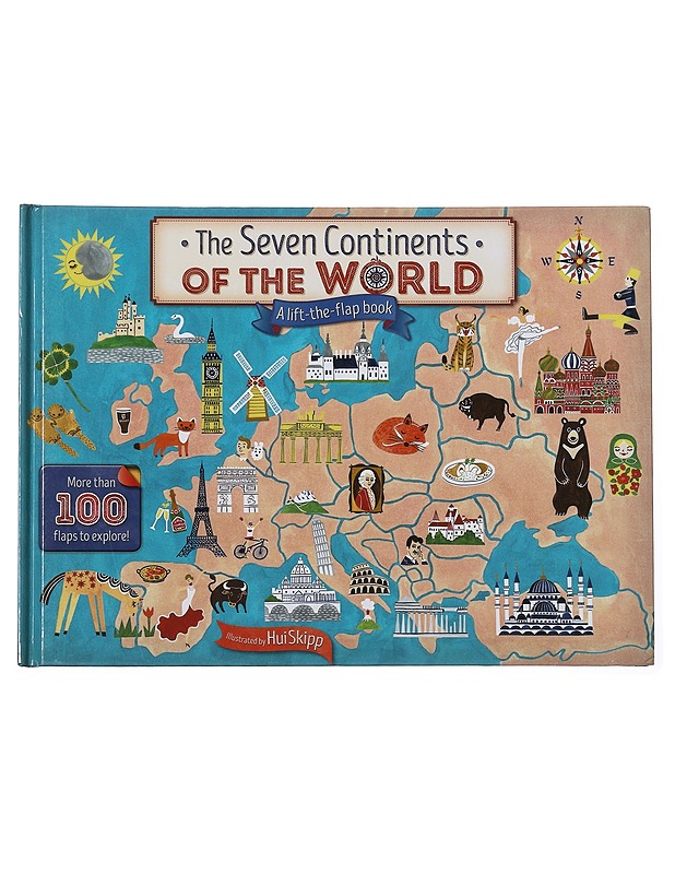 The Seven Continents of the world - Hui Skipp, Jeremy Harwood, Aimee Zumis - Lastenkirjat - 10105487730 - 0