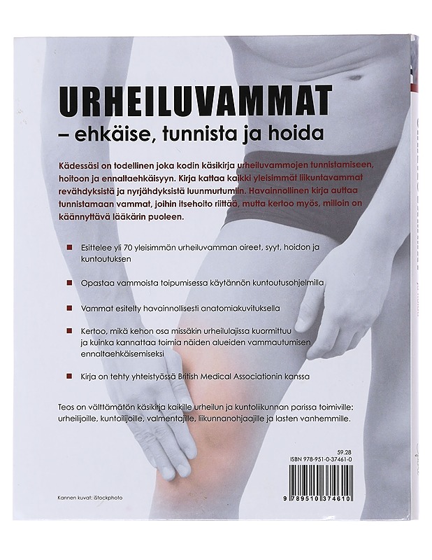 Urheiluvammat : ehkäise, tunnista ja hoida - Hautala, Timo - Tietokirjat ja oppaat - 10105487754 - 1