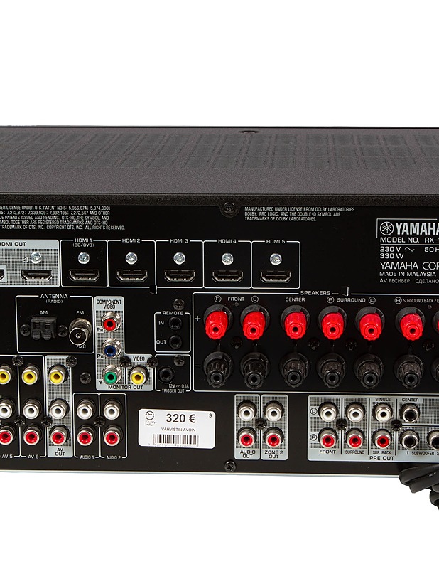 YAMAHA RX-V773 7.2 AV-viritinvahvistin - Audio - 10105487819 - 3