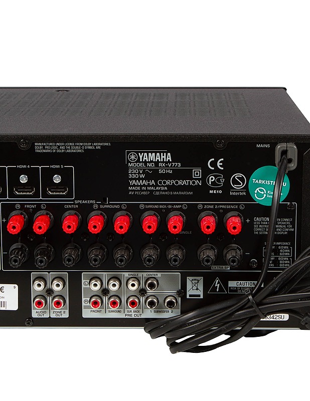 YAMAHA RX-V773 7.2 AV-viritinvahvistin - Audio - 10105487819 - 4