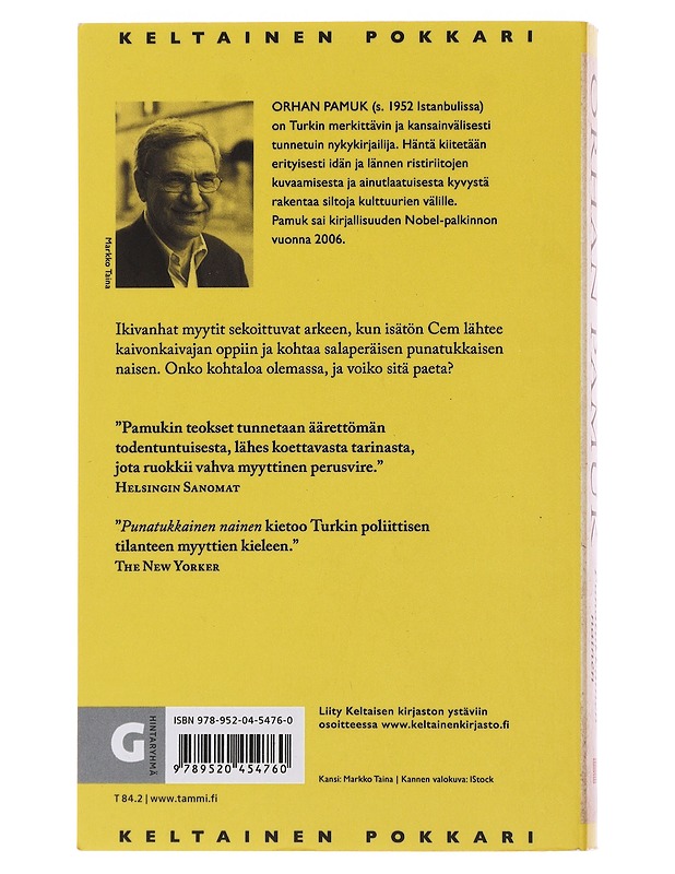 Punatukkainen nainen - Pamuk, Orhan - Romaanit ja novellit - 10105487836 - 1