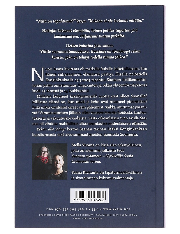 Rekan alle jäänyt - Vuoma, Stella - Elämäkerrat ja muistelmat - 10105487840 - 1