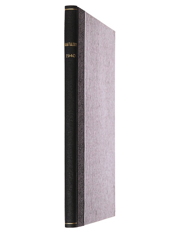 Maatalous: 1940 - K.J. Ellilä - Historiakirjat - 10105487863 - 1