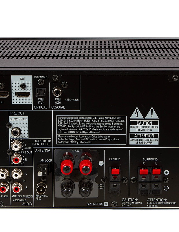 PIONEER VSX-422-K 5.1 AV-viritinvahvistin - Audio - 10105487864 - 3