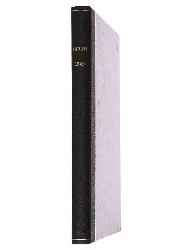 Maatalous: 1949 - K.J. Ellilä - Historiakirjat - 10105487874 - 1