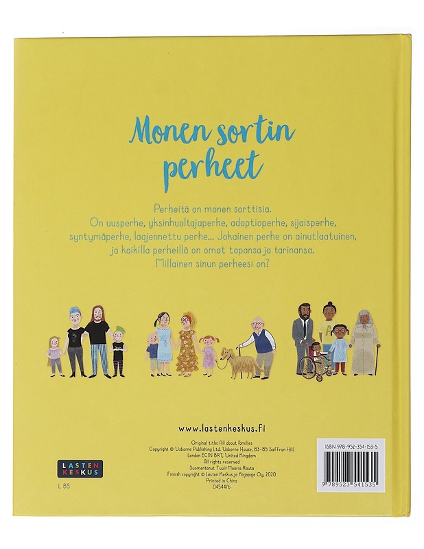 Monen sortin perheet - Brooks, Felicity - Lastenkirjat - 10105487908 - 1