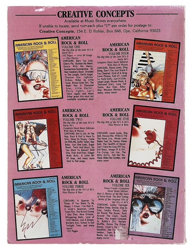 American rock'n'roll Volume six - Tietokirjat ja oppaat - 10105487964 - 1