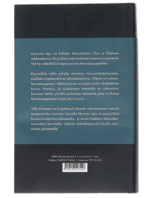 Hevosen taju - Ville Virtanen - Romaanit ja novellit - 10105487970 - 1