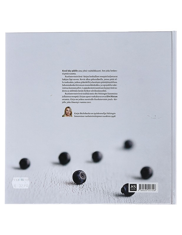 Ruokatorstain kesä - Bäcksbacka, Katja - Ruokakirjat - 10105488013 - 1