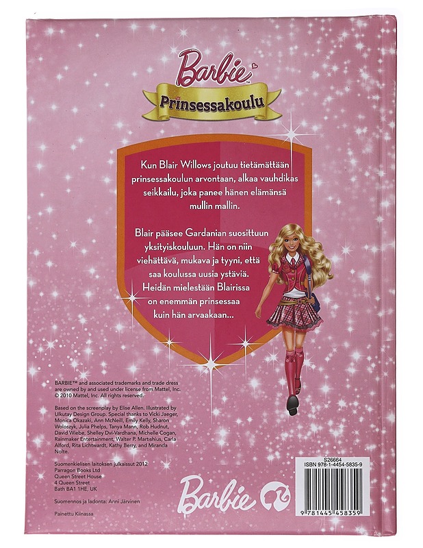 Prinsessakoulu - Allen, Ellen - Lastenkirjat - 10105488025 - 1