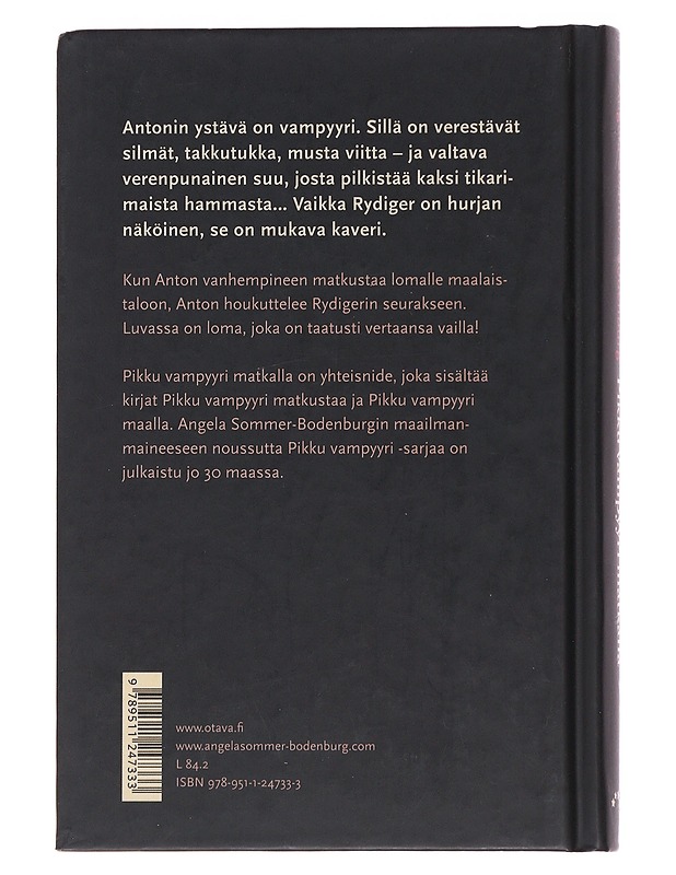 Pikku vampyyri matkalla - Sommer-Bodenburg, Angela - Lastenkirjat - 10105488059 - 1