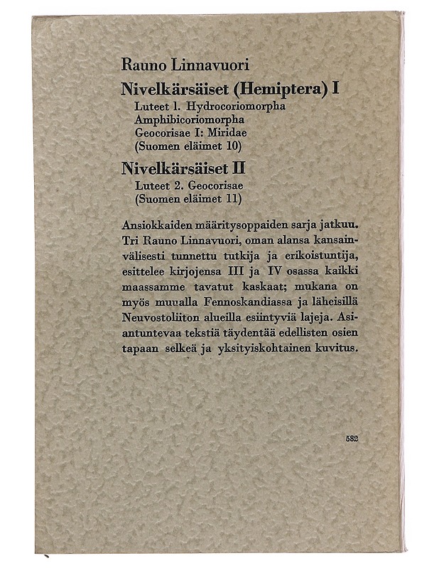 Nivelkärsäiset IV: Kaskaat 2 - Linnavuori, Rauno - Tietokirjat ja oppaat - 10105488087 - 1