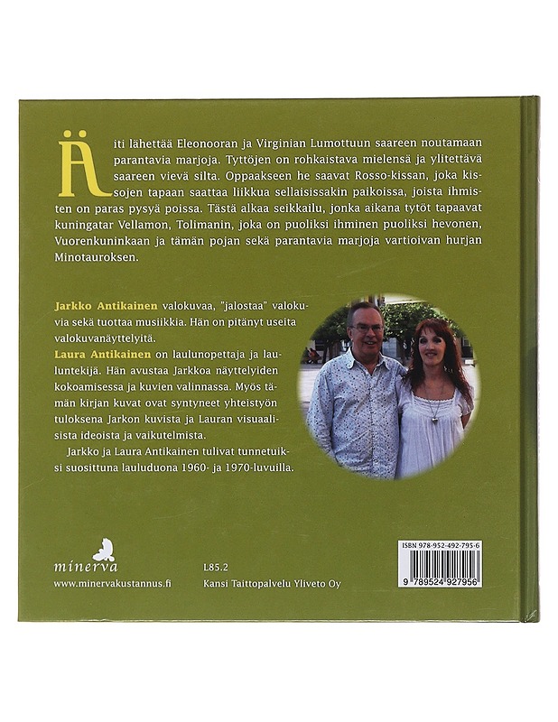 Lumottu saari - Antikainen, Laura - Lastenkirjat - 10105488097 - 1