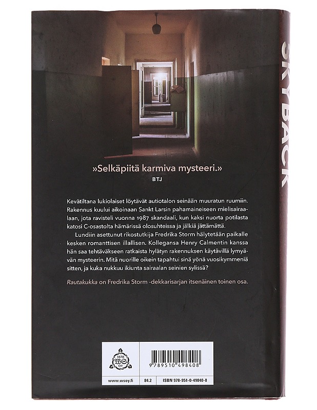 Rautakukka - Skybäck, Frida - Jännitys ja dekkarit - 10105488117 - 1