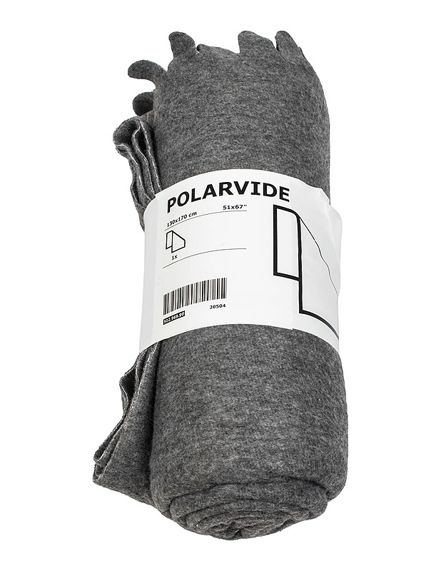 IKEA Polarvide huopa, 130x170 cm - Tyynyt ja peitot - 10105488153 - 0