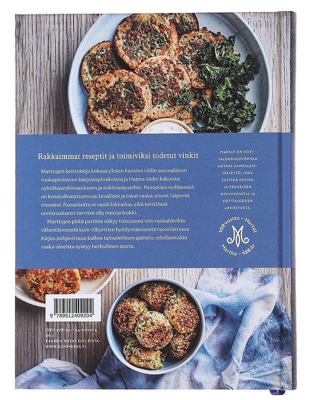 Martat - keittokirja : innostu ja onnistu keittiössä - Rista, Elvi - Kirja lahjaksi - 10105488156 - 1