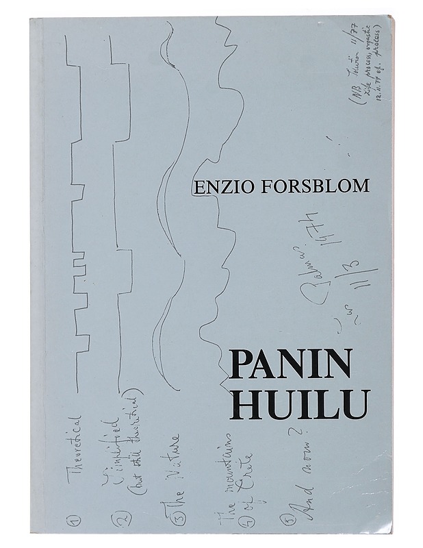 Panin huilu - Enzio Forsblom - Historiakirjat - 10105488169 - 0