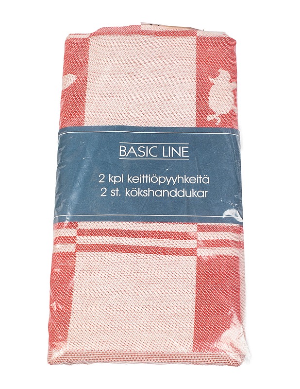 BASIC LINE Nisse keittiöpyyhe, 2 kpl - Pyyhkeet - 10105488196 - 0