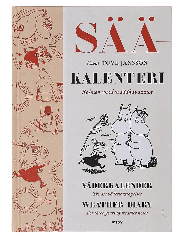Sääkalenteri : Väderkalender : Weather diary - Jansson, Tove - Tietokirjat ja oppaat - 10105488213 - 0
