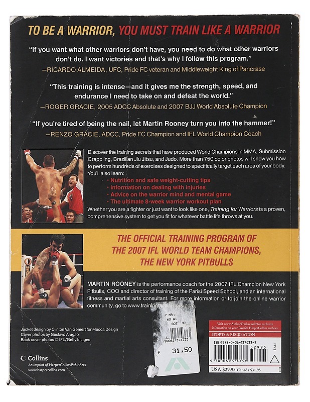Training for warriors - Rooney, Martin - Tietokirjat ja oppaat - 10105488276 - 1
