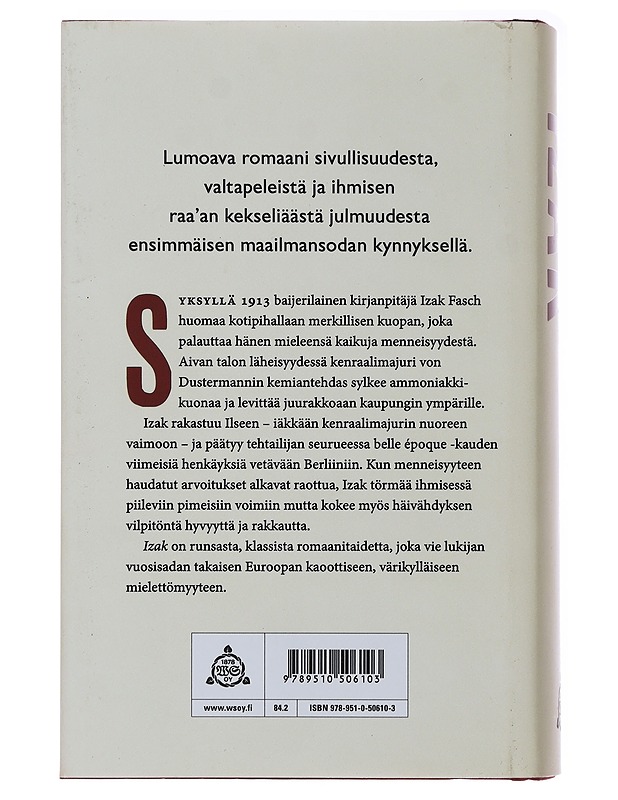 Izak - Elstelä, Joel - Romaanit ja novellit - 10105488339 - 1