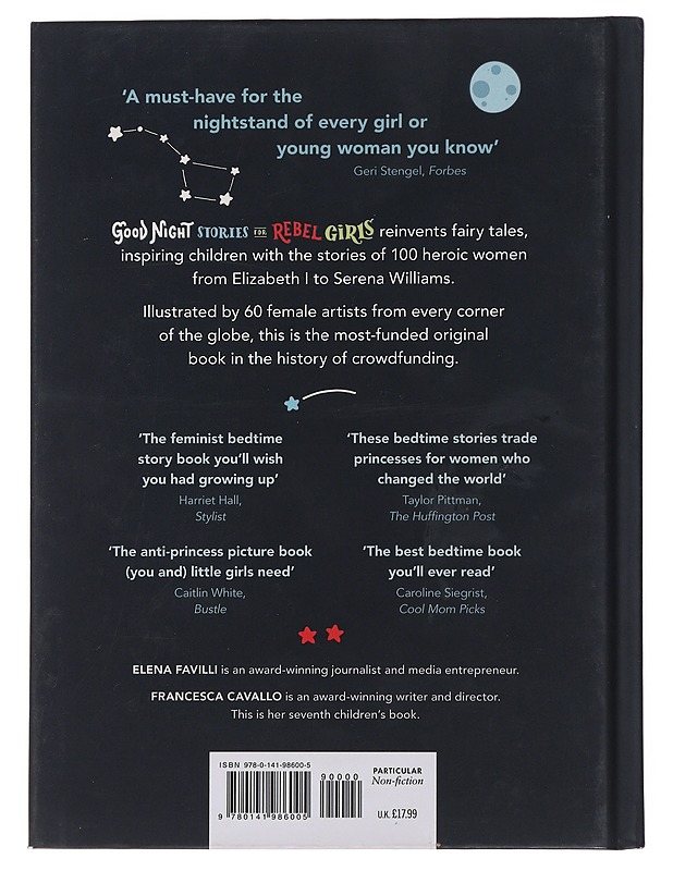 Good night stories for rebel girls / 100 tales of extraordinary women - Favilli, Elena - Lastenkirjat - 10105488351 - 1