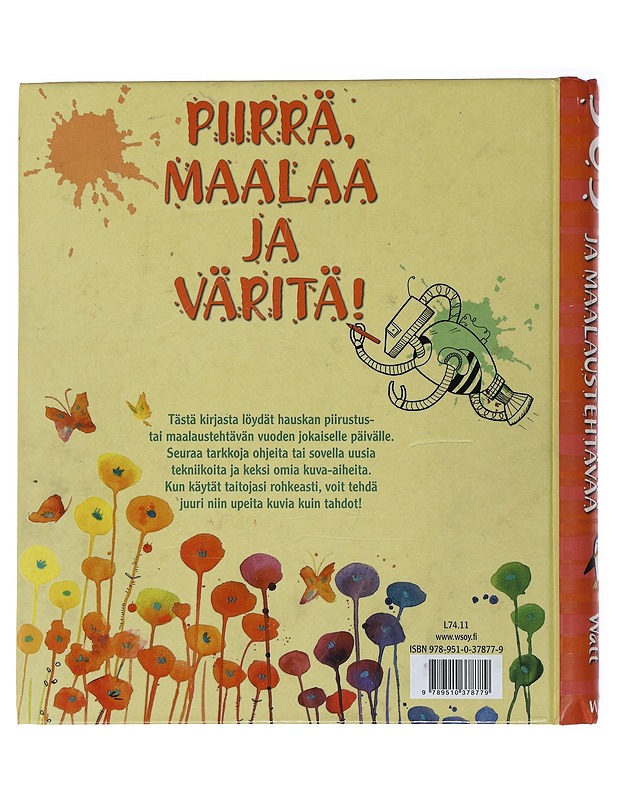 365 kivaa piirustus- ja maalaustehtävää - Watt, Fiona - Lastenkirjat - 10105488354 - 1