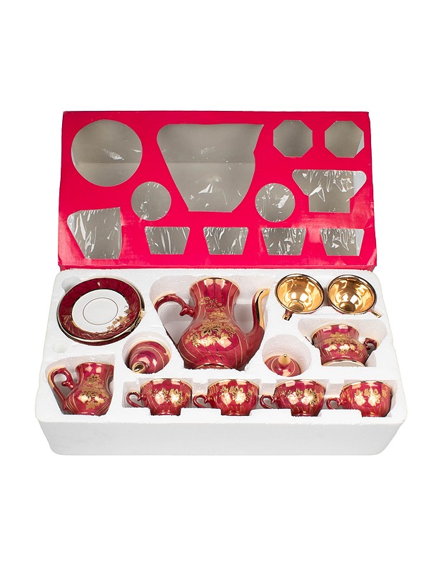 Kahvisetti, 15 osaa - Lautaset ja kulhot - 10105488365 - 0