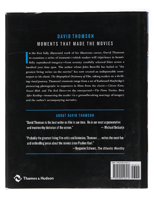 Moments That Made the Movies - Thomson, David - Taide- ja kulttuurikirjat - 10105488390 - 1