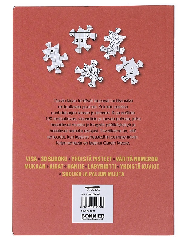 Tehtäviä rentoutumiseen ja stressin torjuntaan  - Hyvinvointikirjat - 10105488394 - 1