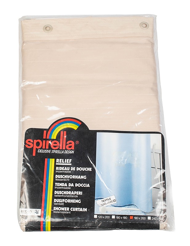 SPIRELLA suihkuverho 180x200 cm - Verhot ja kapat - 10105488405 - 0